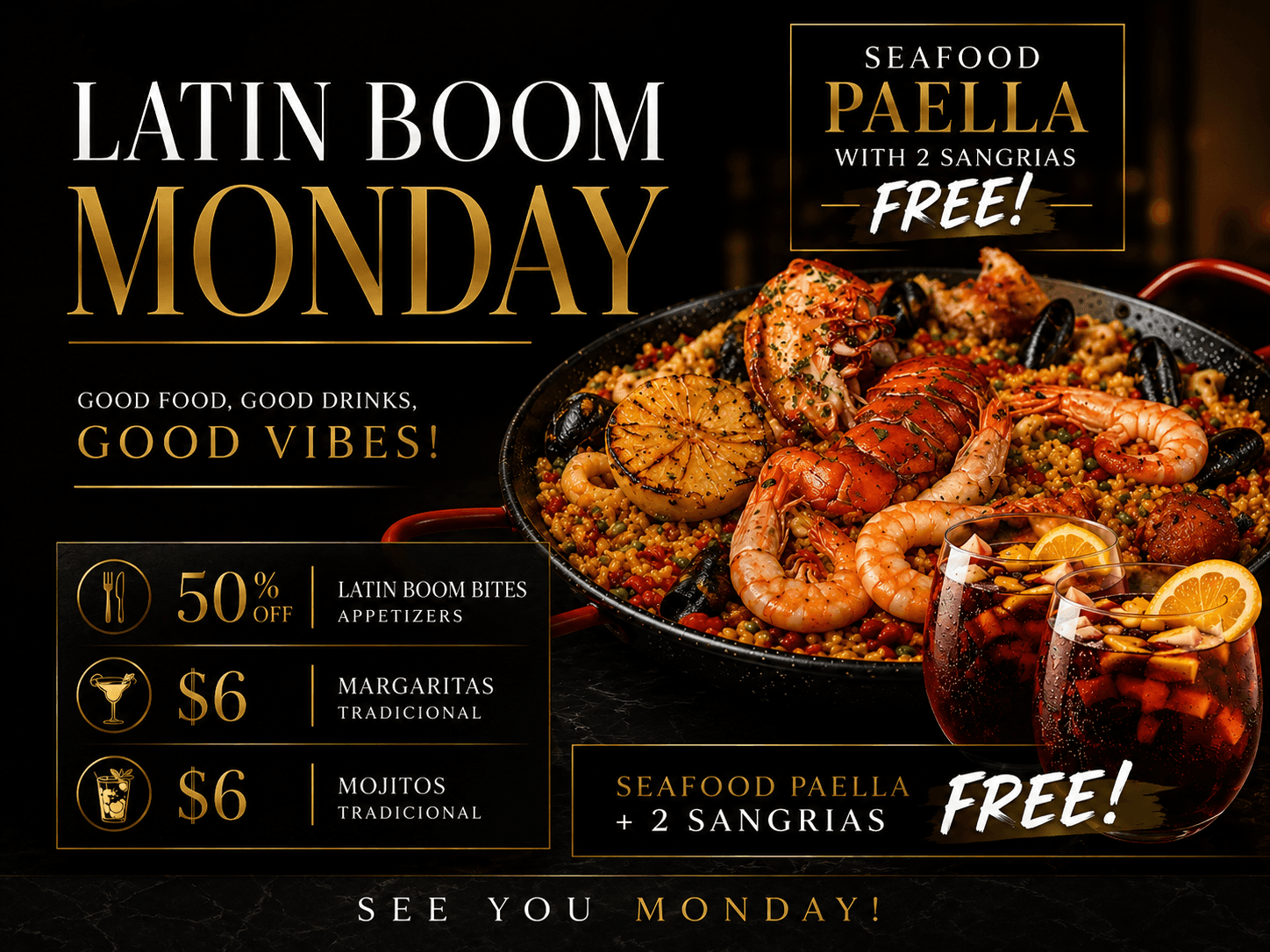 Latin Boom Monday