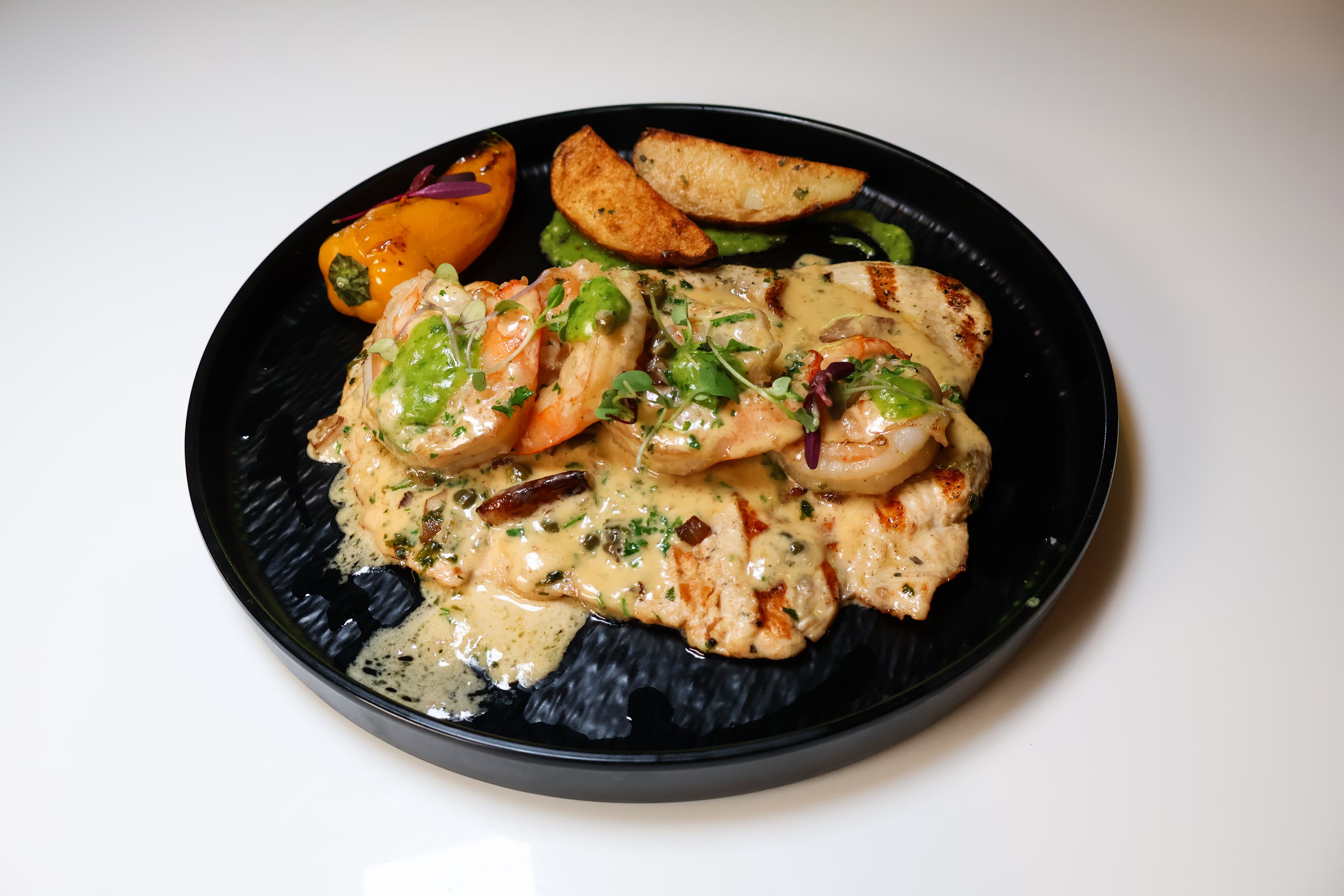 Chicken with Shrimp